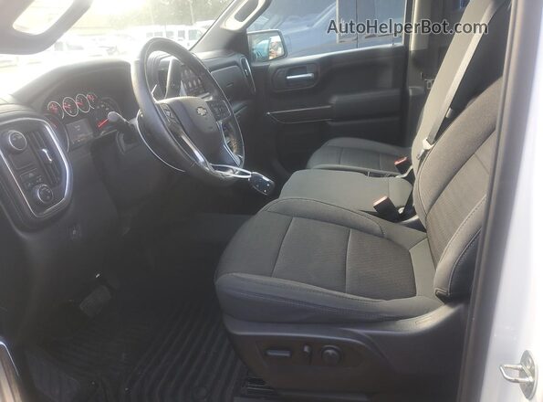 1GCPWCED5LZ179100 2020 CHEVROLET SILVERADO White Widok wnętrza z przodu