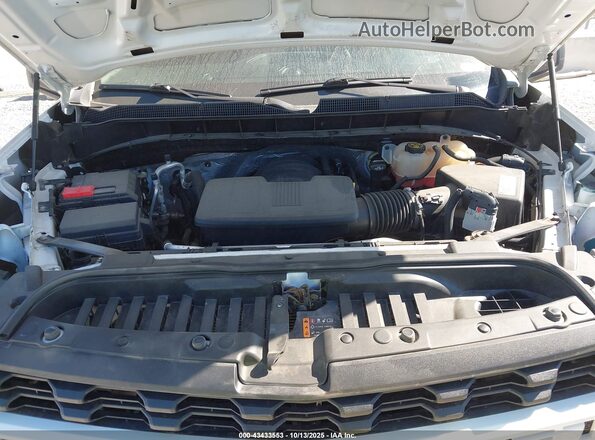 1GCPYBEH4LZ110096 2020 CHEVROLET SILVERADO White უკანა ხედი