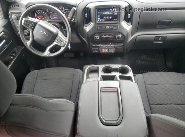 1GCPYCEF6MZ265321 2021 CHEVROLET 1500 Charcoal Widok deski rozdzielczej