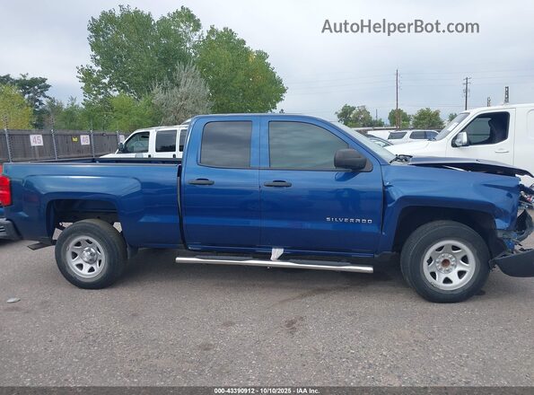 1GCRCNEH0HZ341710 2017 CHEVROLET SILVERADO Blue უკანა სალონის ხედი