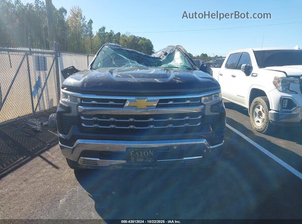 1GCUDGED5NZ602132 2022 CHEVROLET SILVERADO Blue Widok zestawu wskaźników