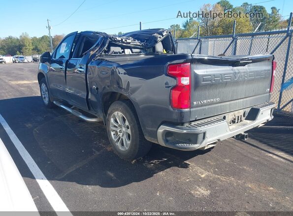 1GCUDGED5NZ602132 2022 CHEVROLET SILVERADO Blue Tył lewy