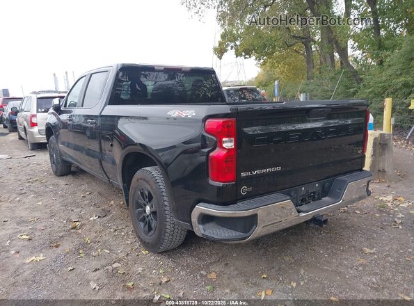 1GCUYDED0MZ202285 2021 CHEVROLET SILVERADO Black Задня ліва чверть