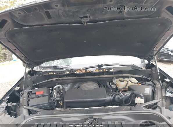 1GCUYDED0MZ202285 2021 CHEVROLET SILVERADO Black Вид ззаду