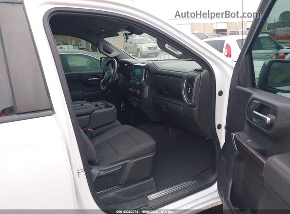1GCUYDED7NZ146203 2022 CHEVROLET SILVERADO White Widok wnętrza z przodu