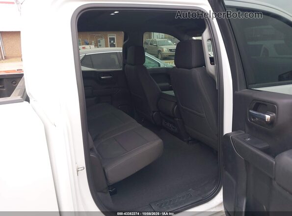 1GCUYDED7NZ146203 2022 CHEVROLET SILVERADO White Widok naklejki z numerem VIN