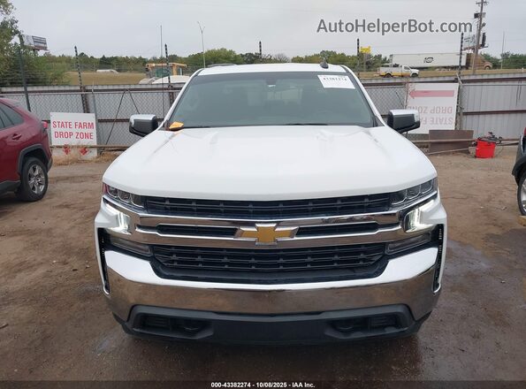 1GCUYDED7NZ146203 2022 CHEVROLET SILVERADO White Widok zestawu wskaźników