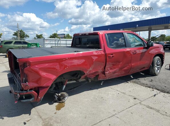 1GCUYEED4LZ322501 2020 CHEVROLET SILVERADO Red უკანა მარჯვენა