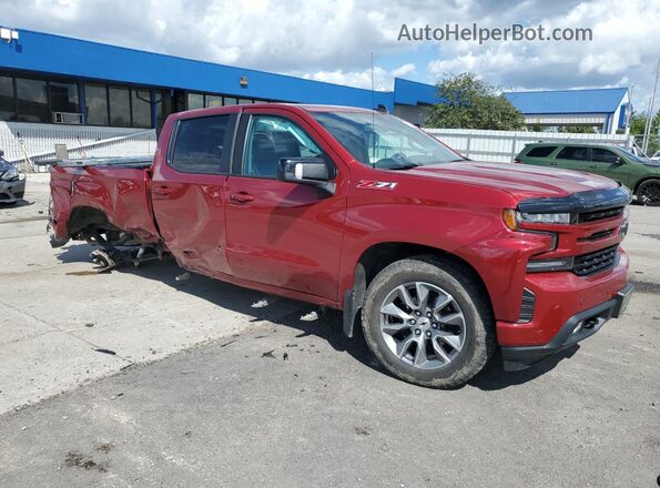 1GCUYEED4LZ322501 2020 CHEVROLET SILVERADO Red წინა მარჯვენა