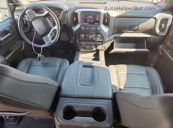 1GCUYEED4LZ322501 2020 CHEVROLET SILVERADO Red წინა პანელის ხედი