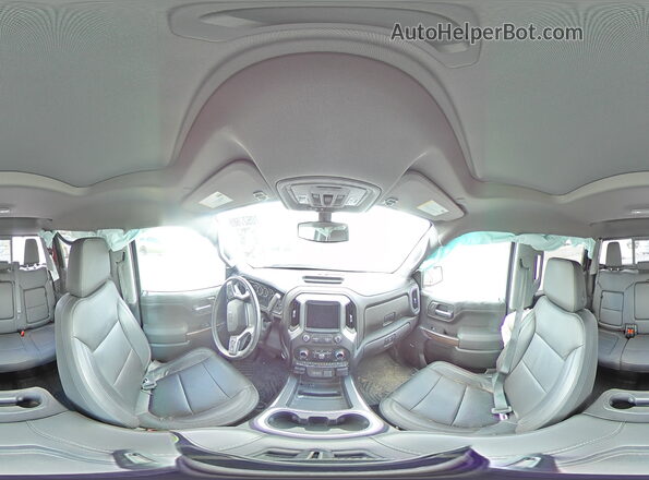 1GCUYEED4LZ322501 2020 CHEVROLET SILVERADO Red VIN კოდის სტიკერის ხედი