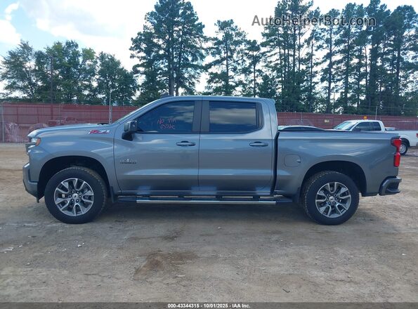 1GCUYEED6NZ159109 2022 CHEVROLET SILVERADO Gray Vista interior de 360 grados