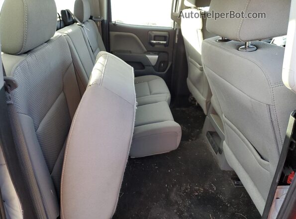1GCVKREC5GZ380059 2016 CHEVROLET SILVERADO Red Widok tylnych siedzeń