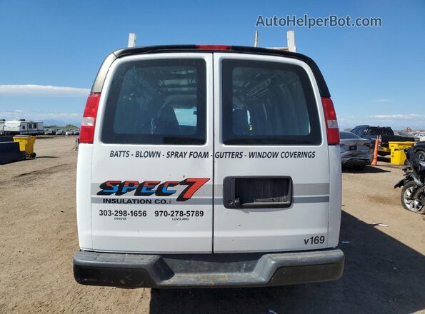 1GCWGAF70N1235841 2022 CHEVROLET EXPRESS White უკანა ხედი