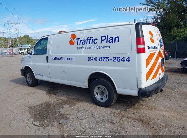 1GCWGAFF3G1235603 2016 CHEVROLET EXPRESS White უკანა მარცხენა