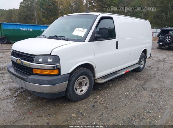 1GCWGAFG5L1230566 2020 CHEVROLET EXPRESS White Передня ліва чверть