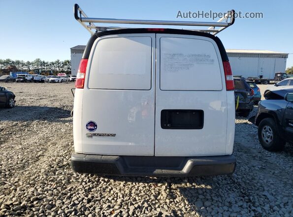 1GCWGAFP6L1134414 2020 CHEVROLET EXPRESS White უკანა ხედი