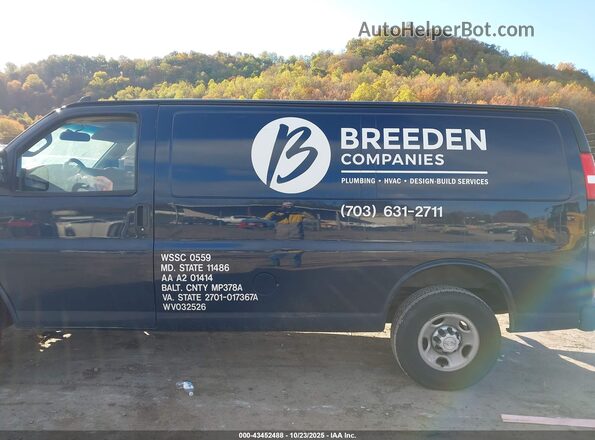 1GCWGAFP6L1154579 2020 CHEVROLET EXPRESS Синий 