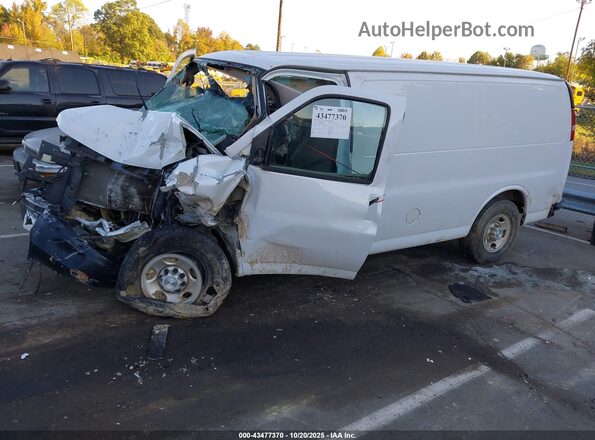 1GCWGAFP7M1204794 2021 CHEVROLET EXPRESS White Передня ліва чверть