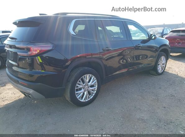 1GKENNKS4RJ190366 2024 GMC ACADIA Черный Задняя правая четверть