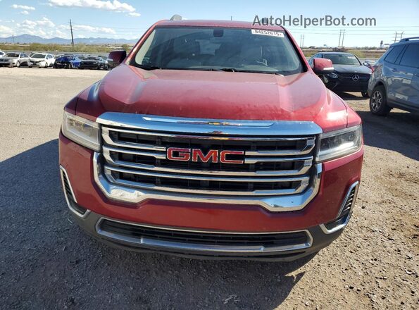 1GKKNKLS8LZ161395 2020 GMC ACADIA Burgundy Front view