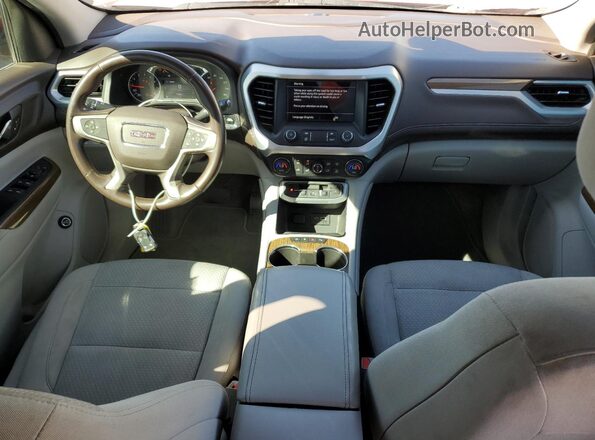1GKKNKLS8LZ161395 2020 GMC ACADIA Burgundy Dashboard view