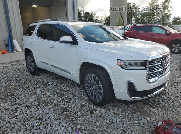 1GKKNPLS2MZ236154 2021 GMC ACADIA White Przód prawy