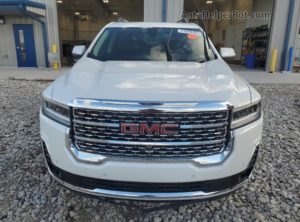 1GKKNPLS2MZ236154 2021 GMC ACADIA White Widok z przodu