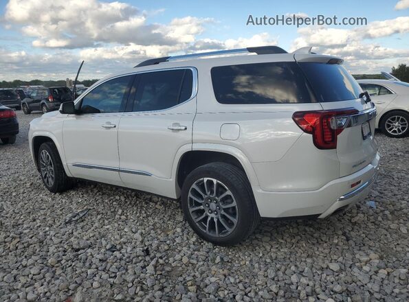 1GKKNPLS2MZ236154 2021 GMC ACADIA White Tył lewy