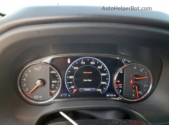 1GKKNPLS5LZ229407 2020 GMC ACADIA Серебряный Вид щитка приборов