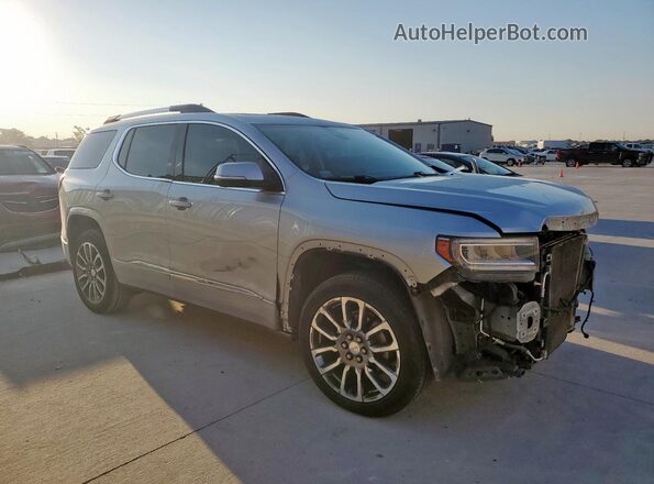 1GKKNPLS5LZ229407 2020 GMC ACADIA Серебряный Передняя правая четверть