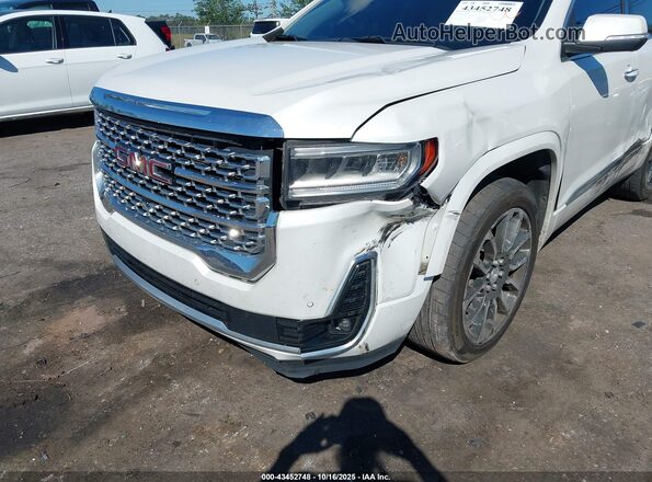 1GKKNPLS7LZ140423 2020 GMC ACADIA White წინა ხედი