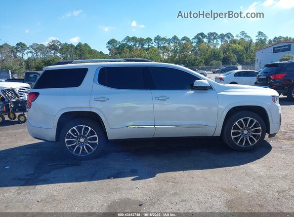 1GKKNPLS7LZ140423 2020 GMC ACADIA White უკანა სალონის ხედი