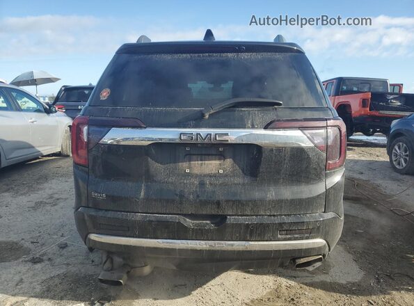 1GKKNPLS7LZ232129 2020 GMC ACADIA Black Вид ззаду