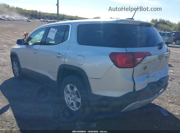 1GKKNRLS5KZ292453 2019 GMC ACADIA Silver უკანა მარცხენა