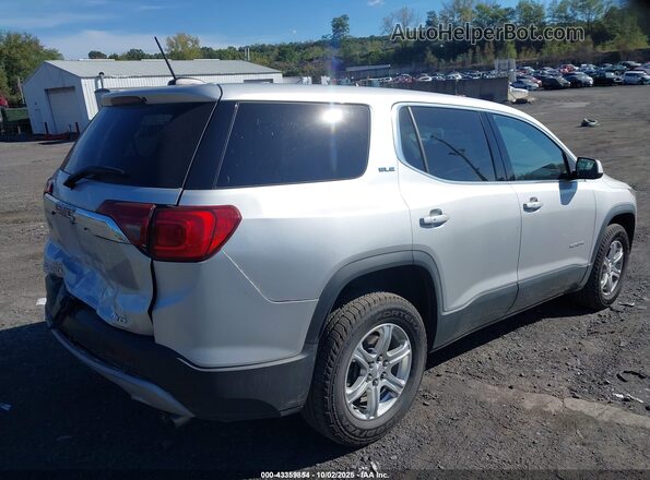 1GKKNRLS5KZ292453 2019 GMC ACADIA Silver უკანა მარჯვენა