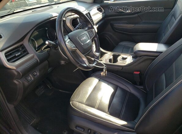 1GKKNXLS2LZ120239 2020 GMC ACADIA Black წინა სალონის ხედი