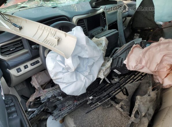 1GKKNXLS2LZ207199 2020 GMC ACADIA Red Вид панелі приладів