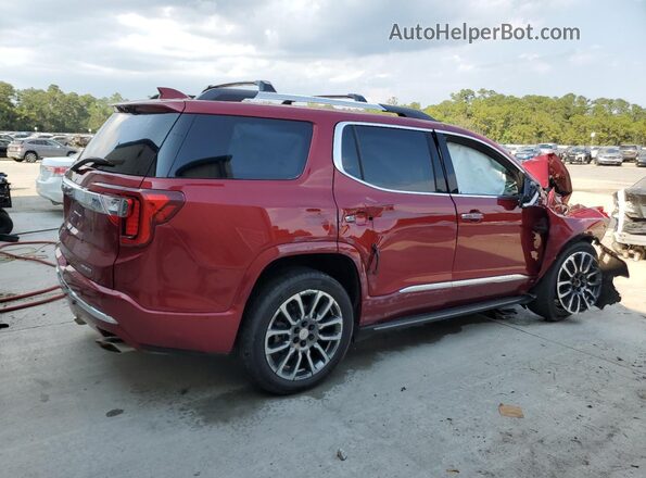 1GKKNXLS2LZ207199 2020 GMC ACADIA Red Задня права чверть