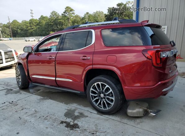 1GKKNXLS2LZ207199 2020 GMC ACADIA Red Задня ліва чверть