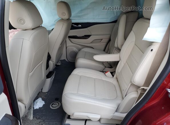 1GKKNXLS2LZ207199 2020 GMC ACADIA Red Вид задньої частини салону