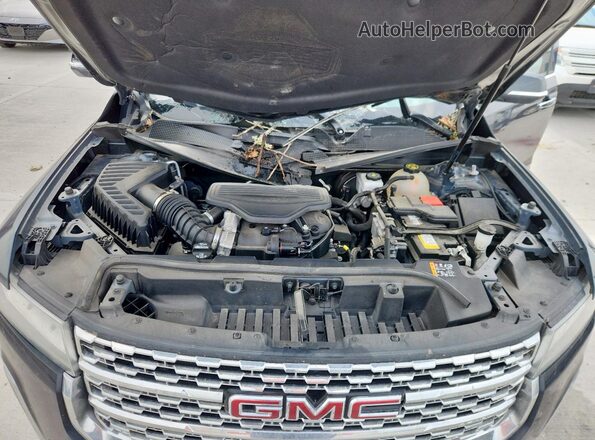 1GKKNXLS2MZ155719 2021 GMC ACADIA Gray Вид підкапотного простору
