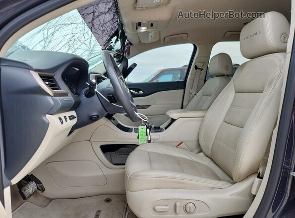 1GKKNXLS2MZ155719 2021 GMC ACADIA Gray Вид салону спереду