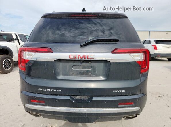 1GKKNXLS2MZ155719 2021 GMC ACADIA Gray Вид ззаду