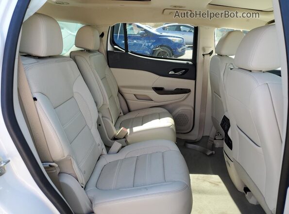 1GKKNXLS3LZ154254 2020 GMC ACADIA White Vista interior trasera