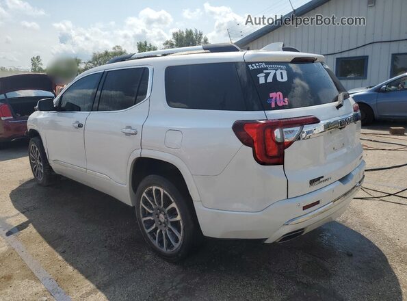 1GKKNXLS3LZ191823 2020 GMC ACADIA White უკანა მარცხენა