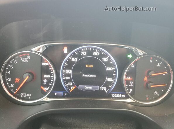 1GKKNXLS3LZ191823 2020 GMC ACADIA White ხელსაწყოთა პანელის ხედი