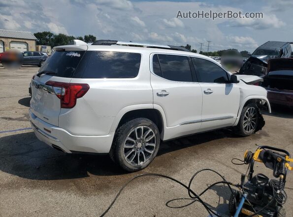 1GKKNXLS3LZ191823 2020 GMC ACADIA White უკანა მარჯვენა