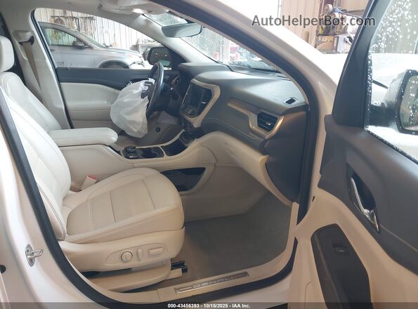 1GKKNXLS5MZ117286 2021 GMC ACADIA White Widok wnętrza z przodu