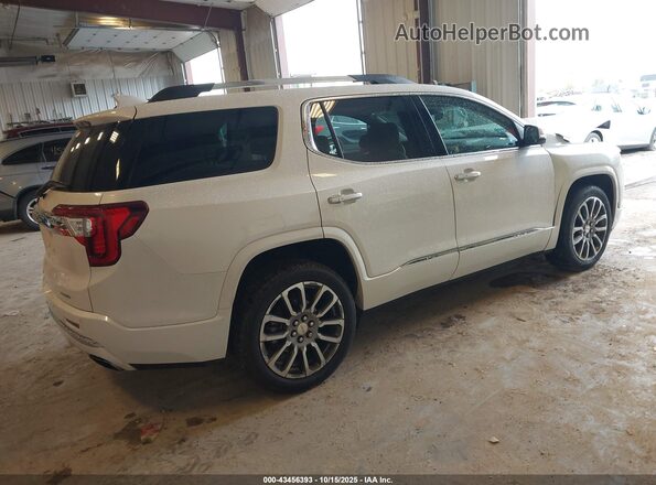 1GKKNXLS5MZ117286 2021 GMC ACADIA White Tył prawy